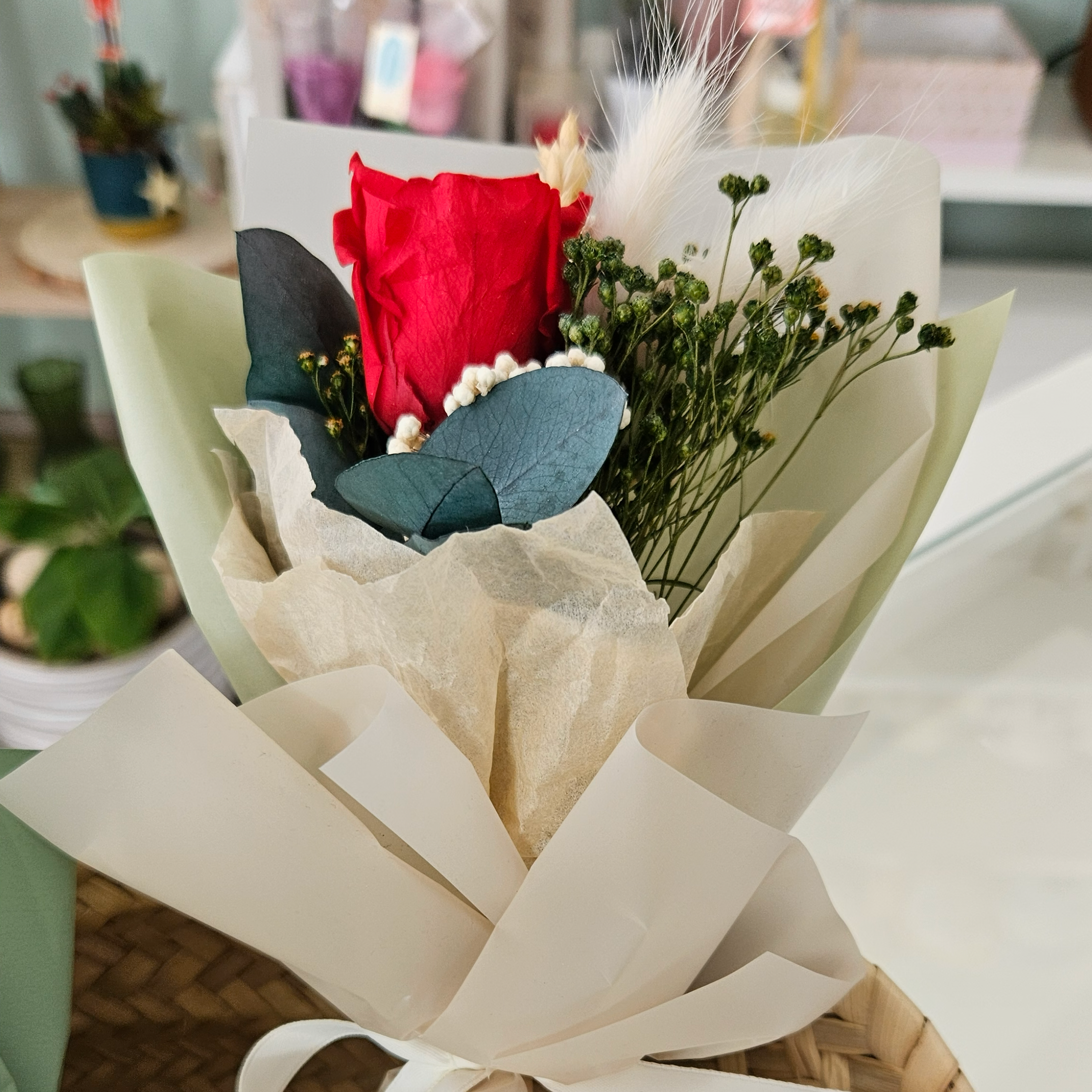 Ramo de Rosas Preservadas