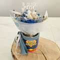 Ramo Floral en Taza Personalizada `Super Abuelo´