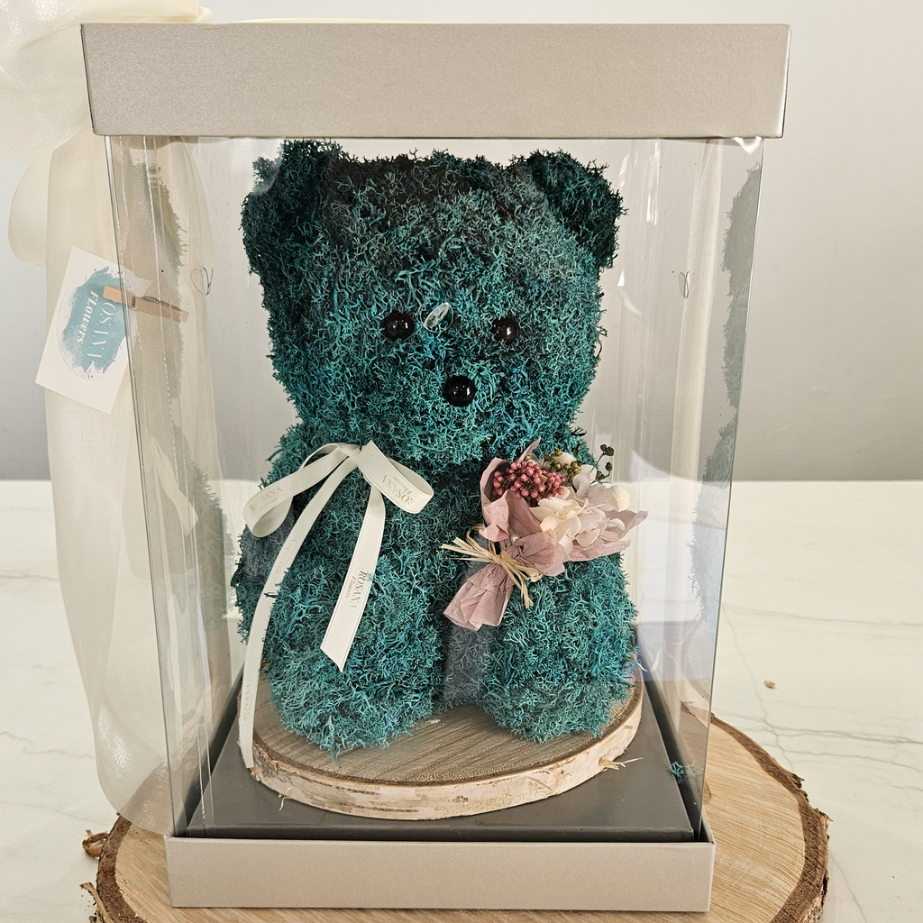 Conejito de Musgo Turquesa