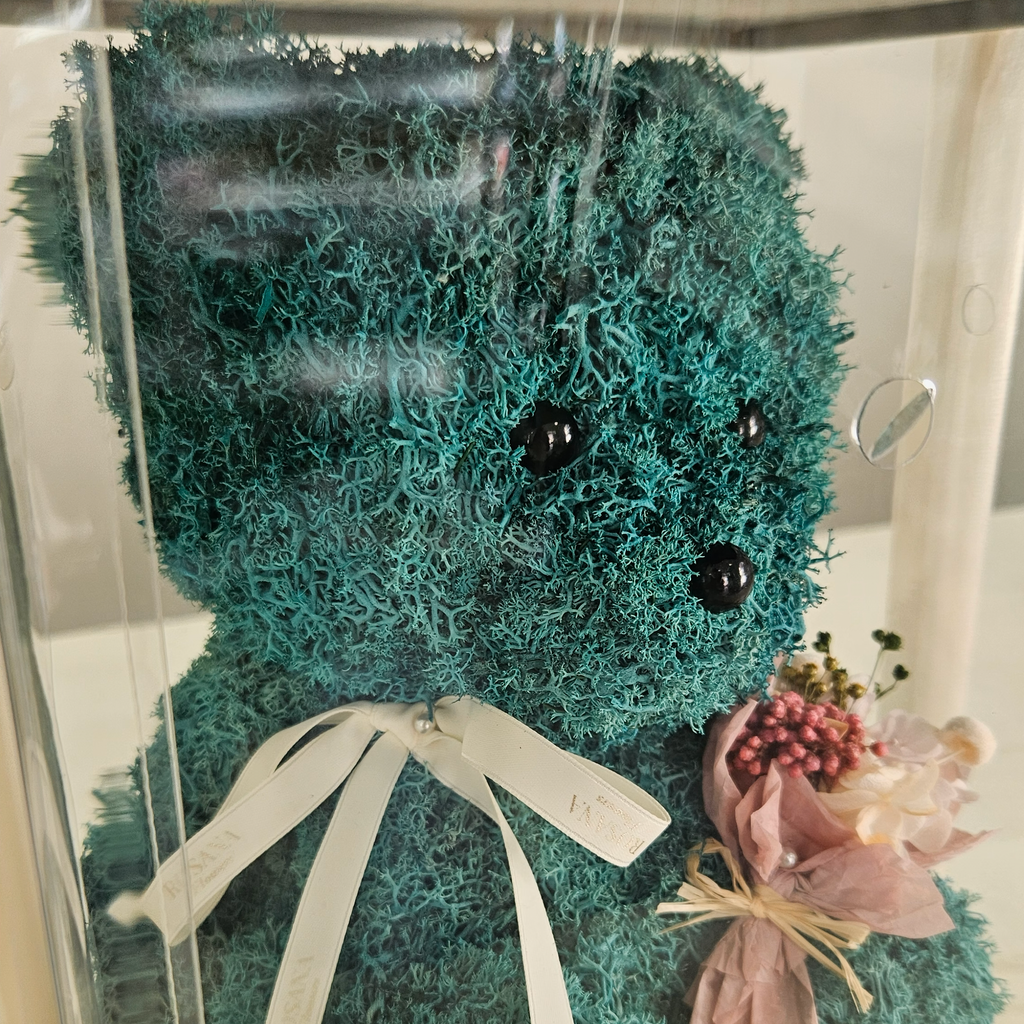 Conejito de Musgo Turquesa