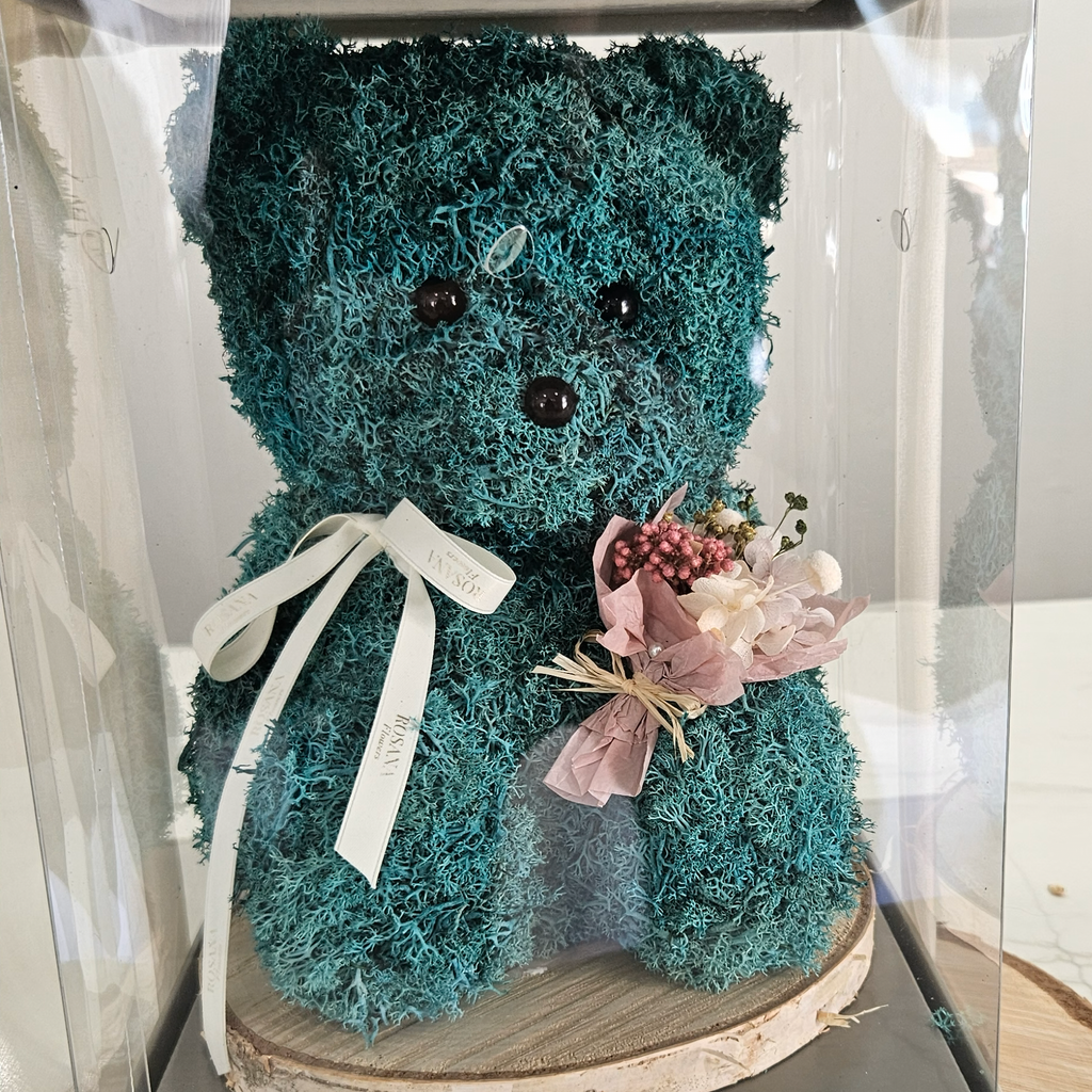 Conejito de Musgo Turquesa