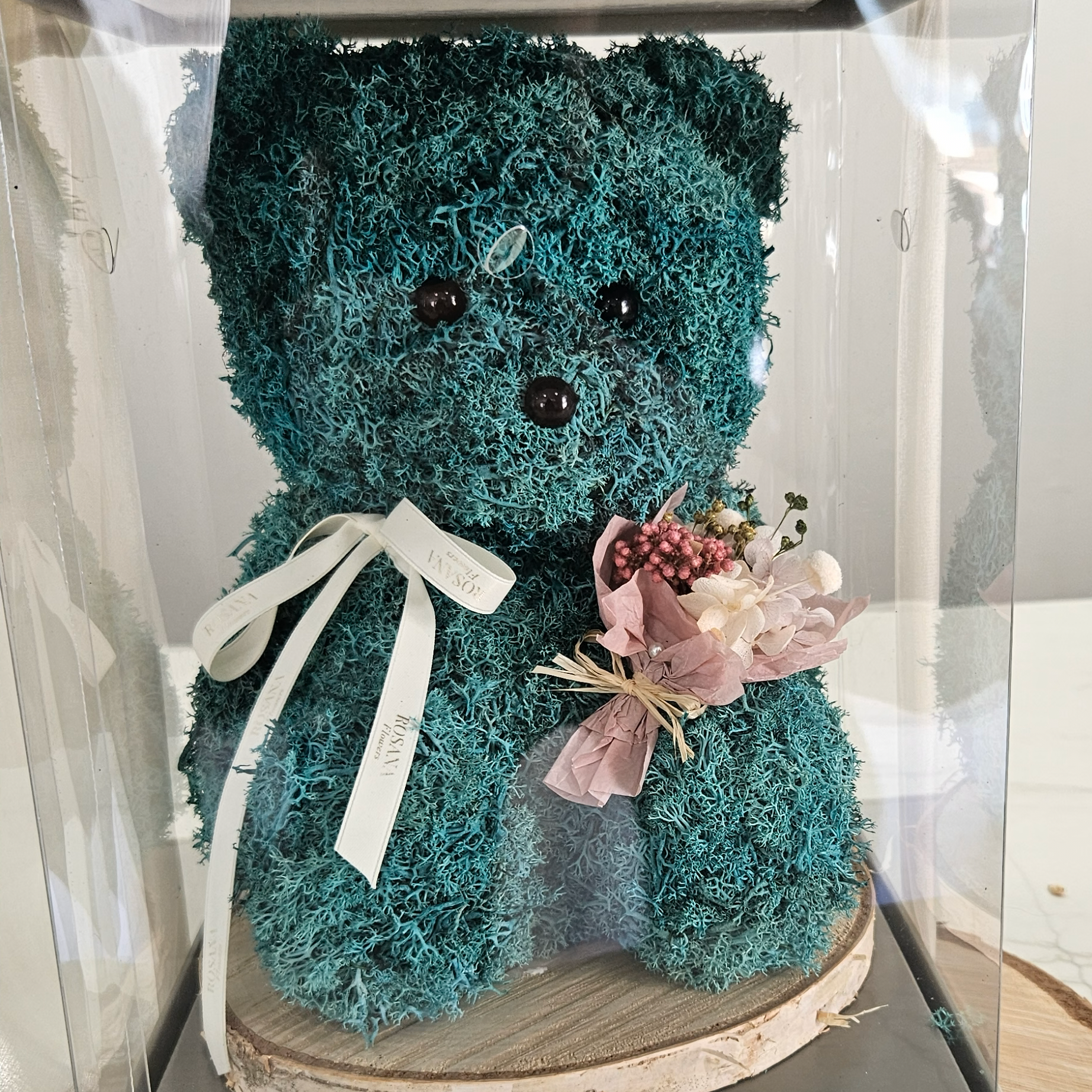 Conejito de Musgo Turquesa